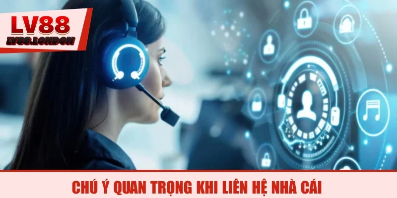 Chú ý quan trọng khi liên hệ nhà cái