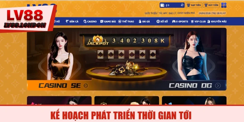 Kế hoạch phát triển thời gian tới